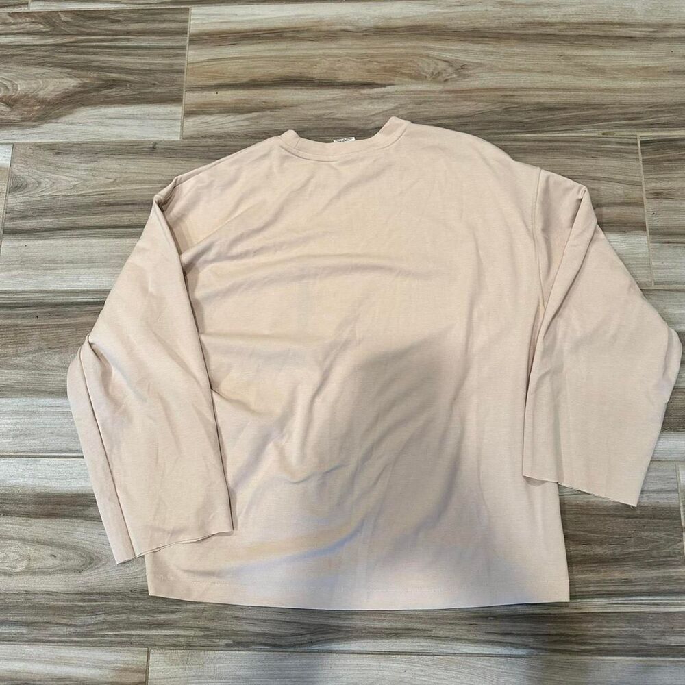 Nike Tech Fleece Tan Oversized long sleeve top - Picture 2 of 4